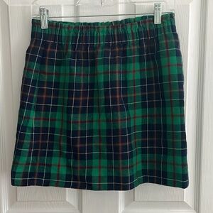 J Crew Plaid Skirt- Size 0